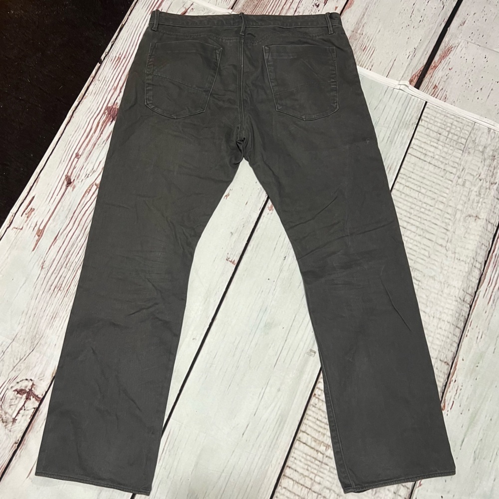 BANANA REPUBLIC Men’s Jeans grey/black super comfy relaxed fit jeans 36x34 EUC - Picture 4 of 14